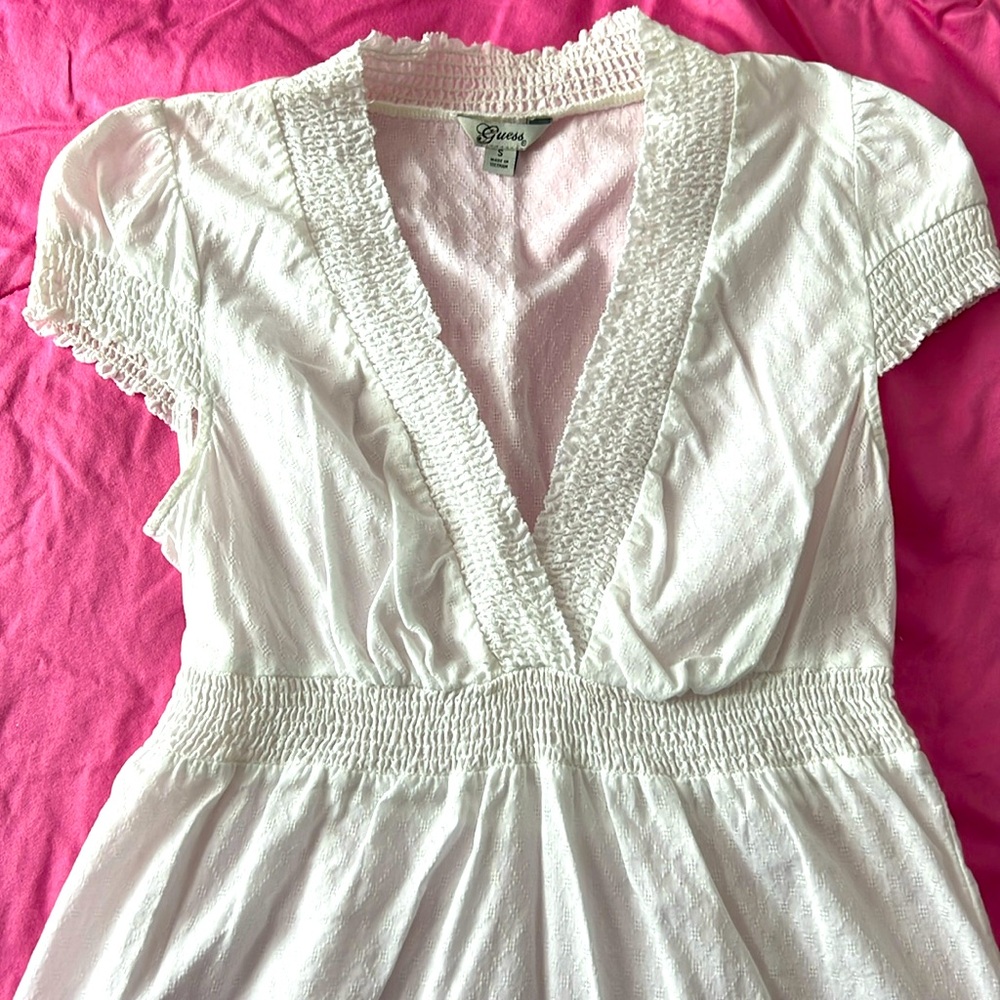 White Guess top
